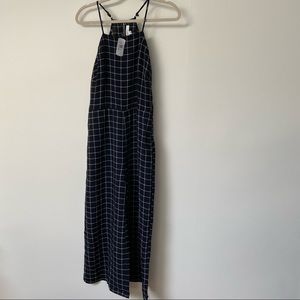 Lydelle plaid jumpsuit